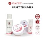 PAKET BASIC ROSECARE PERAWATAN WAJAH PRIA WANITA ANAK REMAJA SKINCARE HALAL BPOM