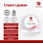 CREAM LIPATAN UNTUK MENCERAHKAN / MEMUTIHKAN BAGIAN KULIT LEKUK TUBUH