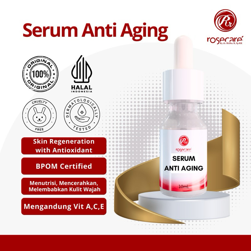 id-11134207-7r98t-lra567bn3ljhd8.jpg SERUM ANTI AGING MENGHILANGKAN GARIS HALUS KUSAM FLEK HITAM BEKAS JERAWAT PENCERAH GLOWING - Gambar 1