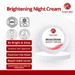 BRIGHTENING NIGHT CREAM ROSECARE