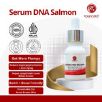 Serum Wajah DNA Salmon Rosecare 10 Ml Anti Aging Brightening Mencerahkan Menyamarkan Noda Bekas Jerawat Flek Hitam Tanda Penuaan Ampuh
