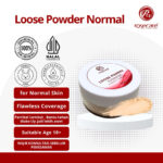 LOOSE POWDER ROSECARE BEDAK TABUR BPOM HALAL MUI HIGH COVERAGE NATURAL BEIGE UNTUK KULIT NORMAL / JERAWAT / ACNE SKIN
