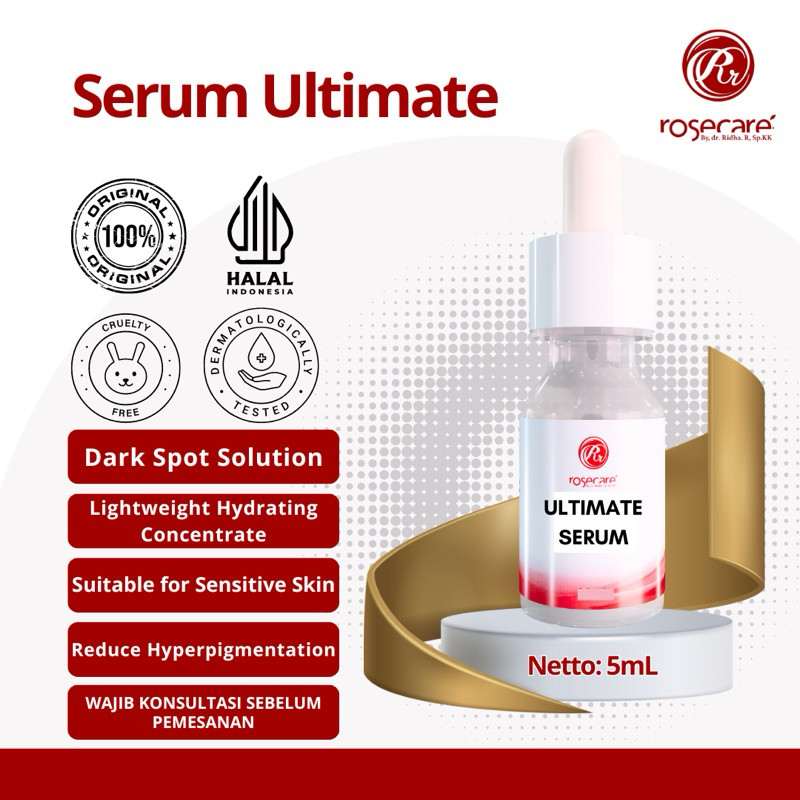 id-11134207-7r98z-lylkebdxrq99b9.jpg SERUM ULTIMATE ROSECARE ATASI HIPERPIGMENTASI FLEK HITAM MELEMBABKAN MENCERAHKAN - Gambar 1