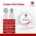CREAM ANTI IRITASI MO ROSECARE UNTUK WAJAH KEMERAHAN BRUNTUSAN SENSITIF MENGATASI PERIH CALMING CREAM