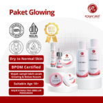 PAKET GLOWING ROSECARE SKIN CARE BPOM HALAL UTK KULIT TIDAK BERJERAWAT MENCERAHKAN