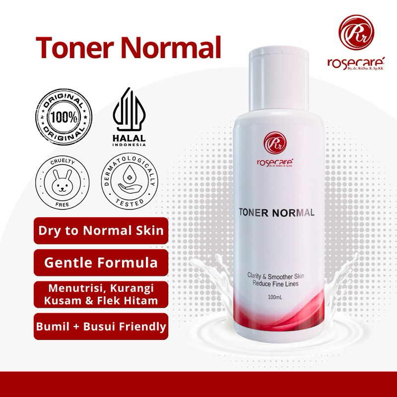 id-11134207-7r992-lr7bg66wx8jdd4.jpg TONER ROSECARE SKINCARE BPOM BERSERTIFIKAT MELEMBUTKAN MENGECILKAN PORI MENGANGKAT SEL KULIT MATI - Gambar 1