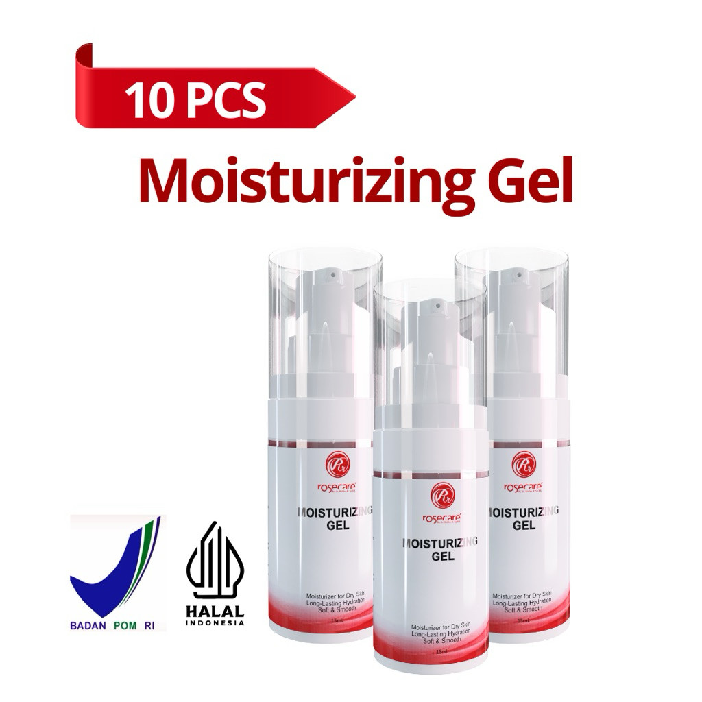 id-11134207-7ra0g-mbe110a6sygoee.jpg PAKET BUNDLING 10 PCS MOISTURIZING GEL ROSECARE HALAL MUI BPOM CERTIFIED GLOWING SKIN - Gambar 1