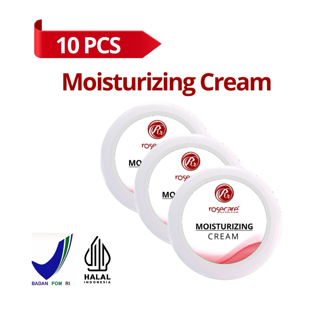 id-11134207-7ra0i-mbe0wefzhm3oe6.jpg PAKET BUNDLING 10 PCS MOISTURIZING CREAM ROSECARE HALAL MUI BPOM CERTIFIED GLOWING SKIN - Gambar 1