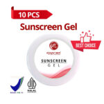 PAKET BUNDLING 10 PCS SUNSCREEN GEL ROSECARE HALAL MUI BPOM CERTIFIED GLOWING SKIN