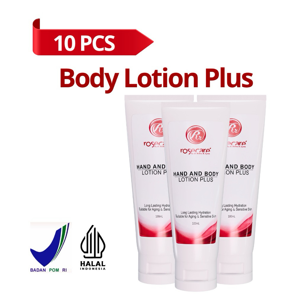 id-11134207-7ra0p-mbe0gmr28kmjc9.jpg PAKET BUNDLING 10 PCS HAND BODY LOTION PLUS ROSECARE CERAMIDE HALAL MUI BPOM - Gambar 1