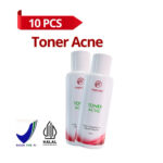 PAKET BUNDLING 10 PCS TONER ACNE ROSECARE HALAL MUI BPOM