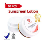 PAKET BUNDLING 10 PCS SUNSCREEN LOTION ROSECARE