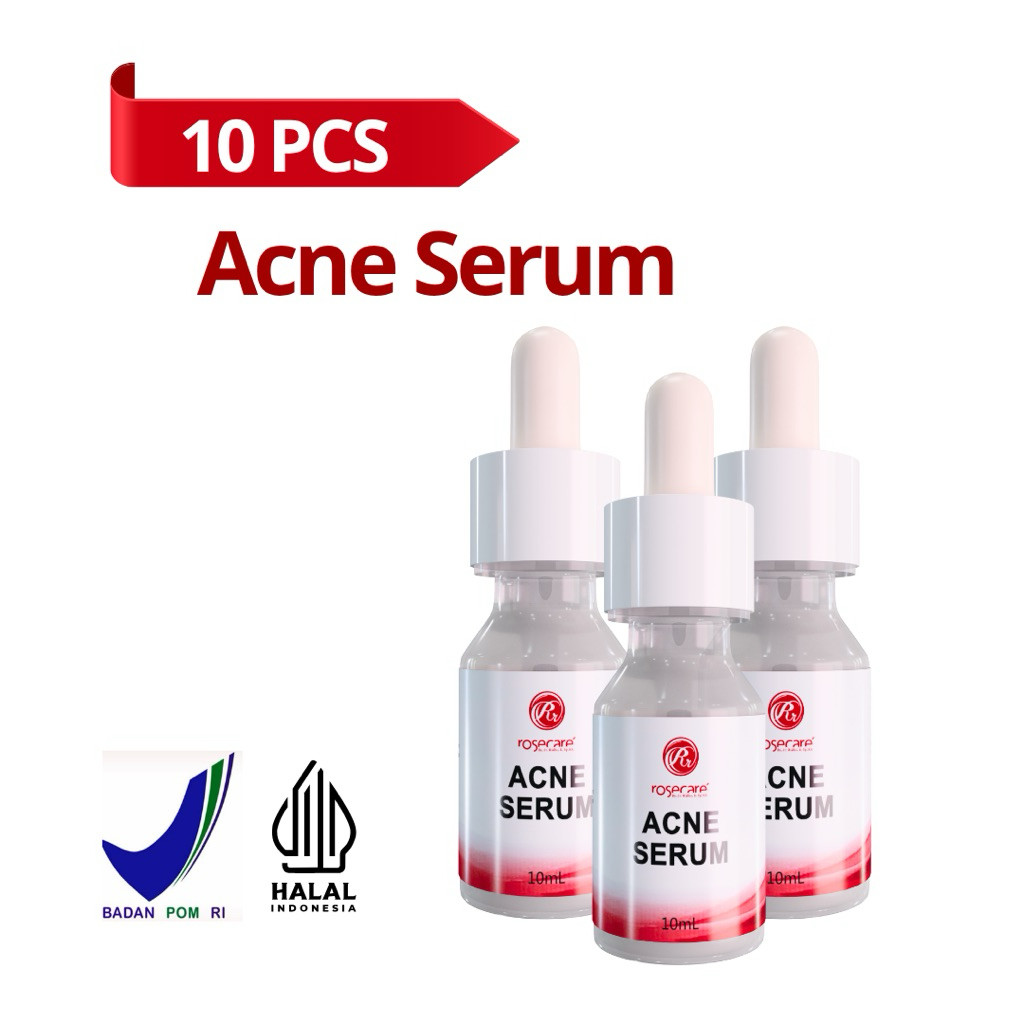 id-11134207-7ra0r-mbe0dmlomajd68.jpg PAKET BUNDLING 10 PCS SERUM ACNE ROSECARE BPOM HALAL MUI - Gambar 1