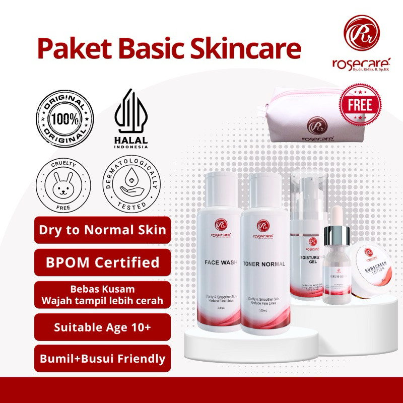 id-11134207-7rasf-m5c83h6zhc7a91.jpg PAKET BASIC SKINCARE GLOWING BPOM HALAL ROSECARE PRIA REMAJA BUSUI BUMIL FRIENDLY - Gambar 1