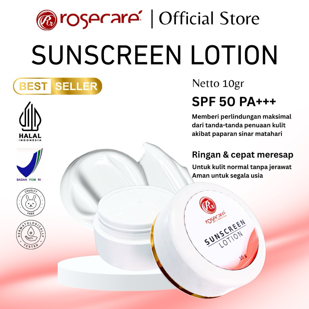 id-11134207-822wn-mo5i3povnnyg44.jpg SUNSCREEN LOTION / SUNSCREEN GEL CREAM MALAM 1 2 3 PREMIUM HAMIL BRIGHTENING ROSECARE SPF 50 PA++ UNTUK KULIT NORMAL DAN BERJERAWAT SKINCARE PRIA WANITA HALAL BPOM CREAM PENCERAH BRIGHTENING NIGHT CREAM MALAM 1 2 3 PREMIUM HAMIL on - Gambar 1