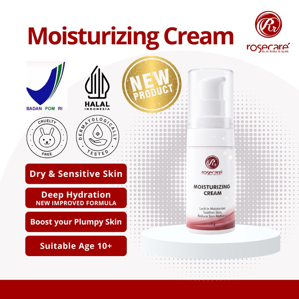 id-11134207-822wu-mlbj75jpid4z37.jpg MOISTURIZING CREAM 15 gram PELEMBAP WAJAH MOISTURIZER HALAL BPOM - Gambar 1